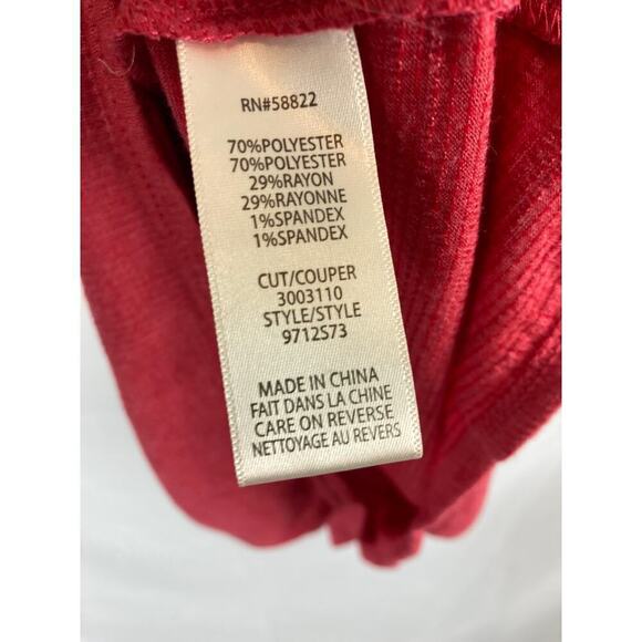 Max Studio Off Shoulder Smocked Top Pink Size Small - Picture 5 of 7